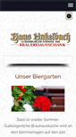 Mobile Screenshot of hausunkelbach.de